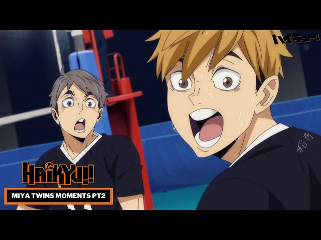 Haikyu!! Best moments of Miya Twins (HD) class=