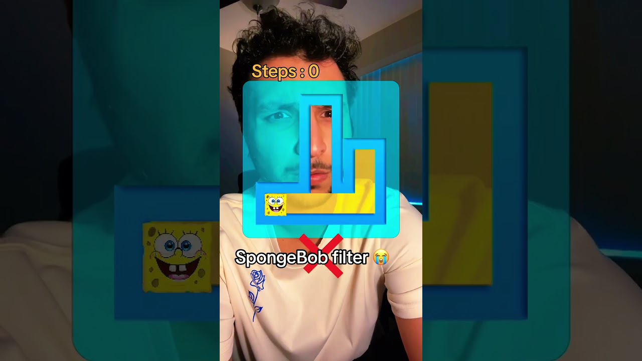 SpongeBob Maze Filter Game is Impossible 😭! 