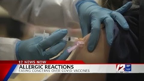 Reporting system in place monitoring for adverse reactions to COVID-19 vaccine