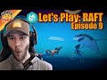 Let's Play: RAFT | Ep. 9 ft. Julien, Reid, and JasonSulli - chocoTaco Raft Survival Gameplay