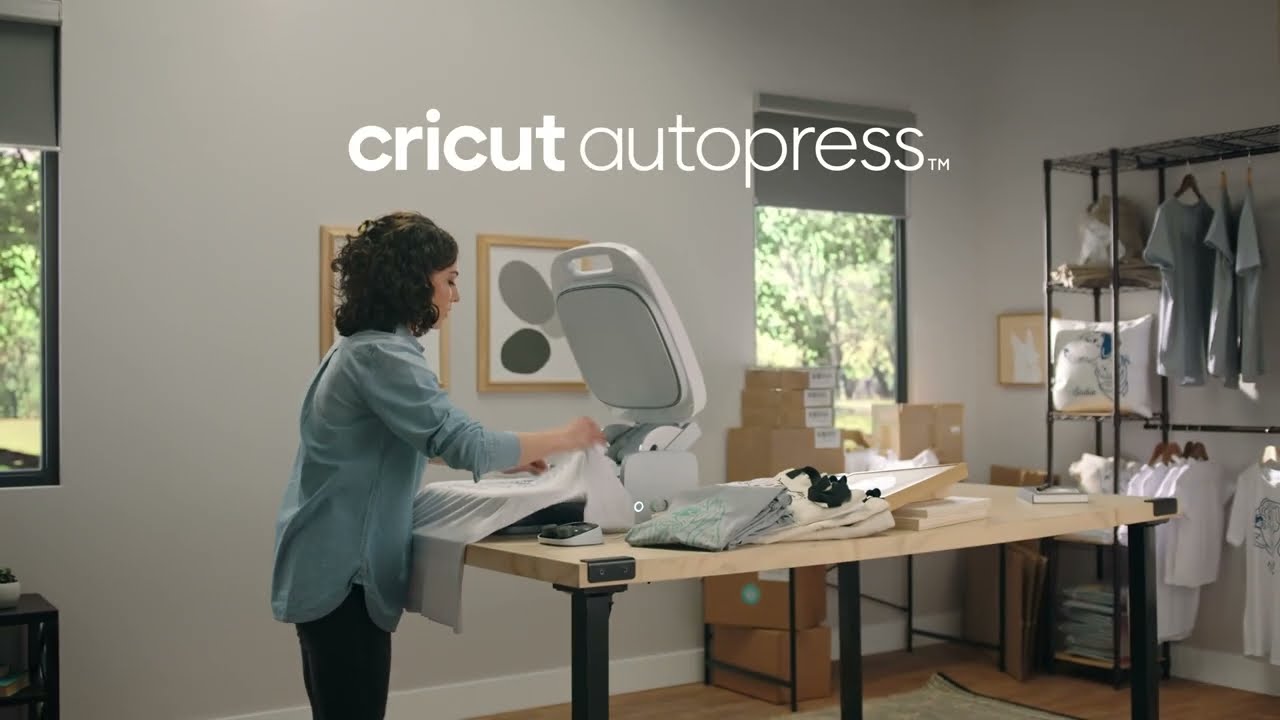 La Cricut AutoPress - la presse à chaud la plus avancée 