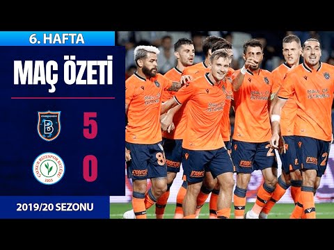 ÖZET: M. Başakşehir 5-0 Ç. Rizespor | 6. Hafta - 2019/20