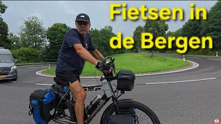 Fietsen in de bergen💥 Vennbahn💥Historische stad Monschau💥Santos travel master 3+💥Hilleberg akto