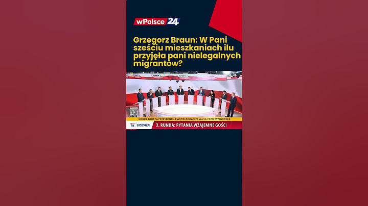 Grzegorz Braun: W Pani sześciu mieszkaniach ilu przyjęła pani nielegalnych migrantów?