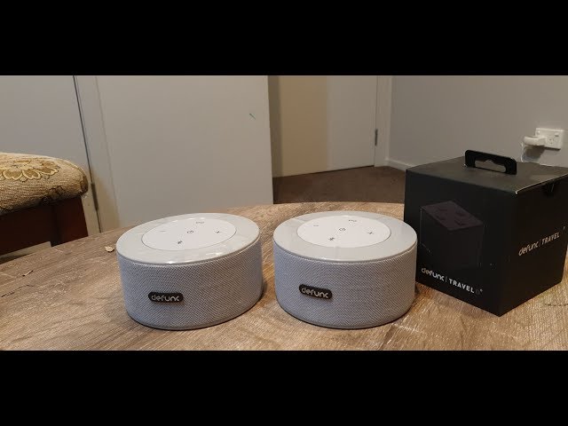 defunc Duo Bluetooth Portable Speakers Unboxing and Review