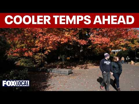 Tri-state area expects cooler temperatures and drier skies after rain clears