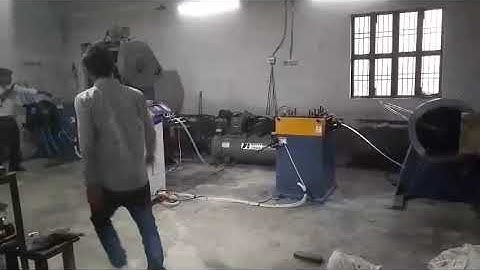 Servo feeder Trail #decoiler #servo #automation