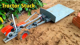Powerful Beautiful RC Tractor Hauling Heavy Bricks! | RC DIY Tractor Video |