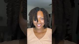 Pipe cleaner curls on microlocs