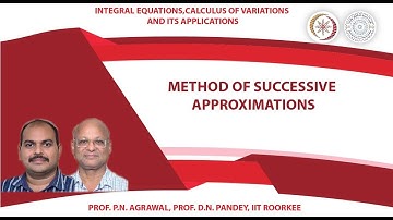 Method of successive approximations