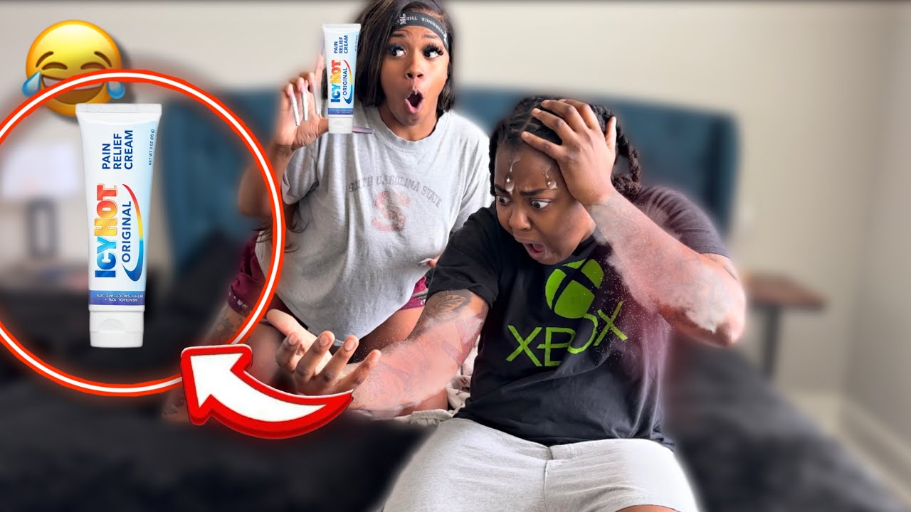 Putting A POUND Of ICY HOT In My GF LOTION To See Her Reaction!