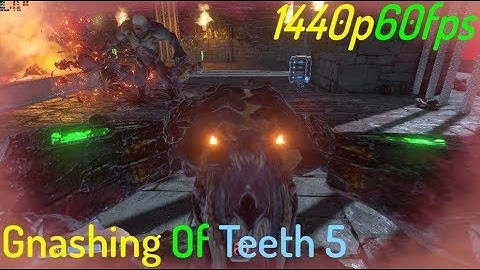 Doom SnapMap - Gnashing Of Teeth 5 - 1440p/60fps