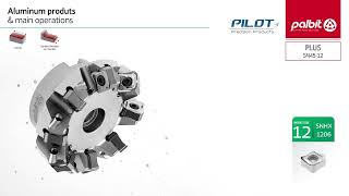 Palbit Face Milling Inches Aluminum