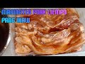 Paano Mag Marinate Ng Pork Liempo Pang Inihaw