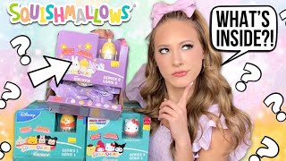 OPENING NEW BOXES OF SQUOOSHEM MYSTERY PACKS 😱😍 (DISNEY, HELLO KITTY, & EASTER)