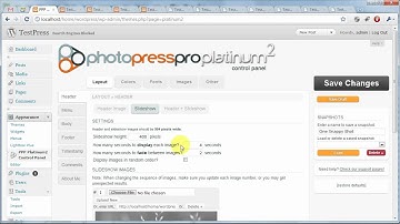 Header/Slideshow Layout: Platinum2 WordPress theme from PhotoPressPro