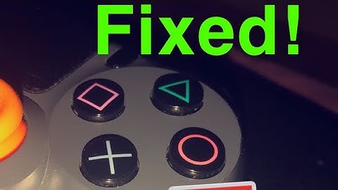 PS4 CONTROLLER HOW TO FIX BUTTONS!