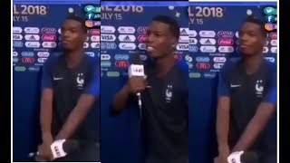 Paul Pogba Dances SHAKU SHAKU After Winning The World Cup 2018