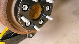 Purchase and Install Jeep 4.5" to 5" Wheel Adapters