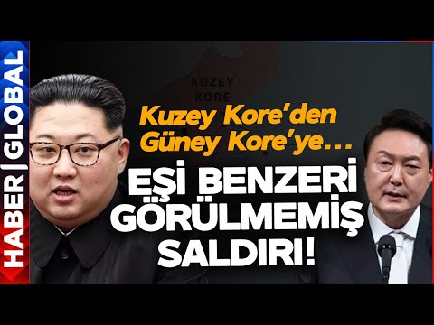 Dünya Bunu Konuşuyor! Kuzey Kore'den Güney Kore'ye Tarihte Eşi Benzeri Görülmemiş Saldırı