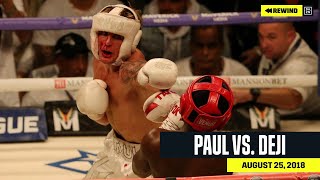 FULL FIGHT | Jake Paul vs. Deji (DAZN REWIND)