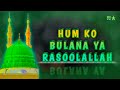 Hum Ko Bulana Ya Rasoolallah | Meeran Raza Attari