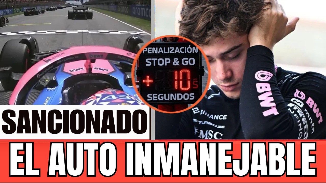 FRANCO SANCIONADO, por no arrancar segun reglamento PENALIZAN a COLAPINTO con STOP&GO en AUSTRALIA