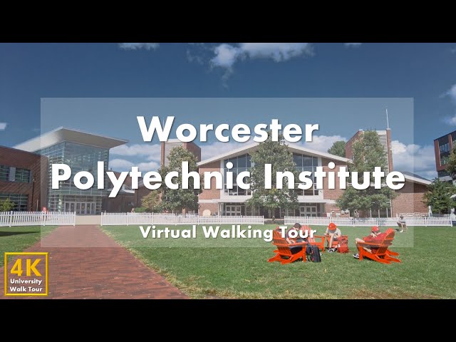 Worcester Polytechnic Institute (WPI) - Virtual Walking Tour [4k 60fps] class=