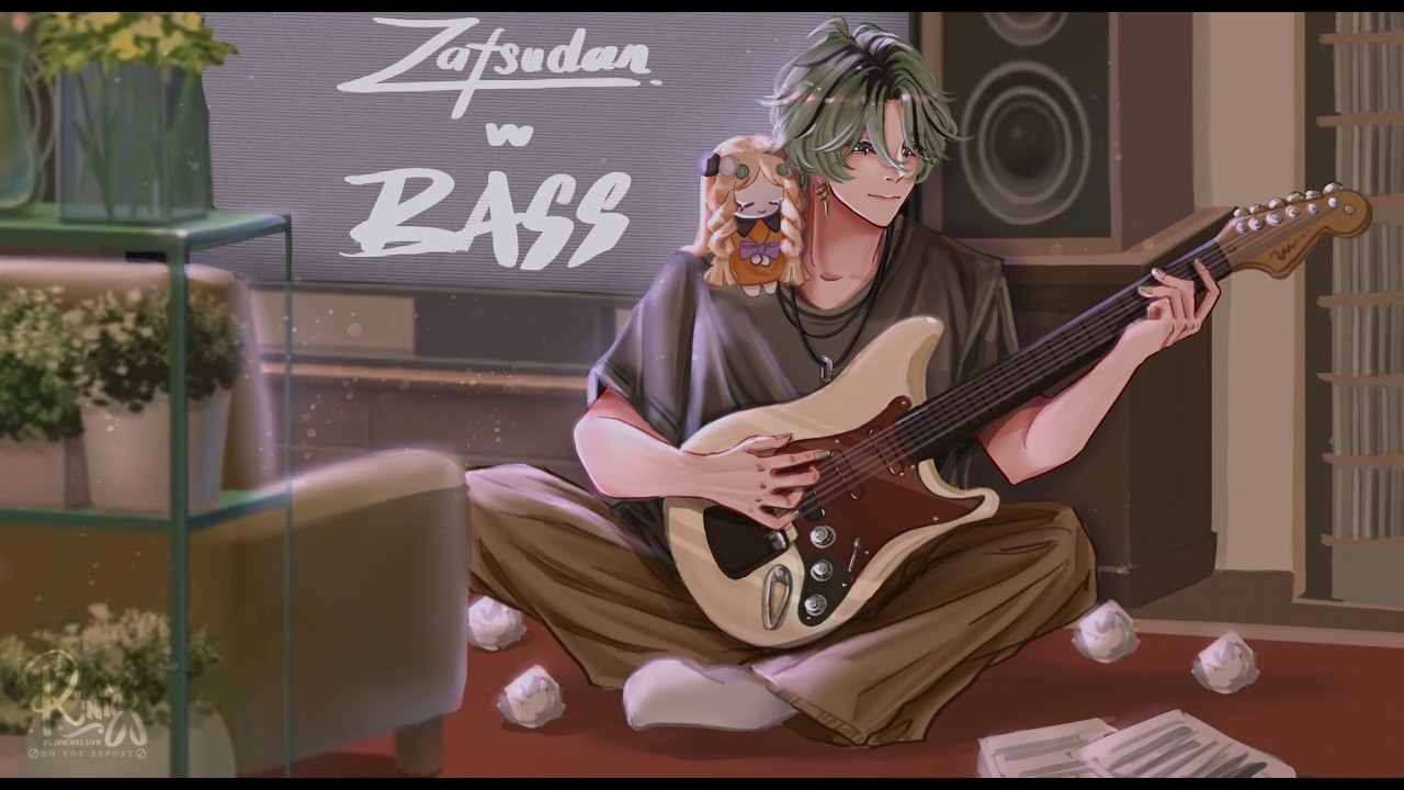 【Zatsudan】Hang Out With Me While I'm Playing With My Guitars!!!【FIRST STAGE PRODUCTION EN】