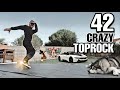 42 crazy toprock  bboy tutorial  tuto breakdance  theamarist