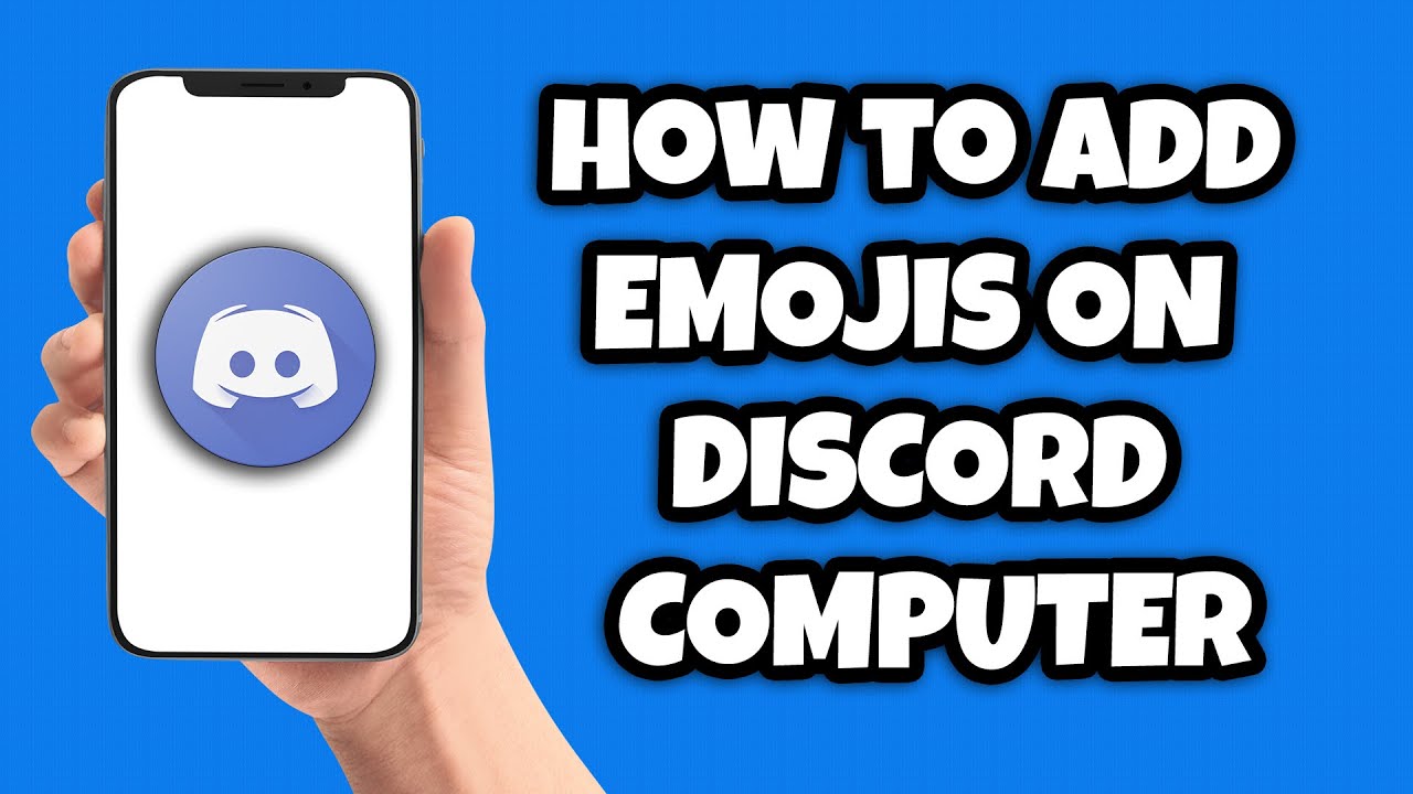 How To Add Emojis On Discord Computer (2023) | Add Custom Emojis To A ...