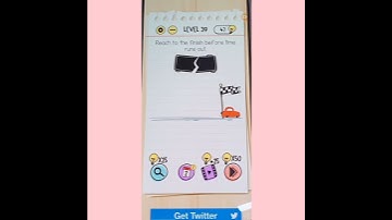 #Braintest #level 39 #solution & walkthrough " Reach to the finish before the time runs out"