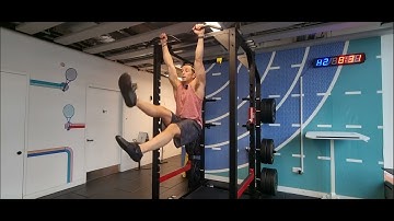 Hanging flutter kicks