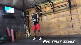 Pvc split jerks