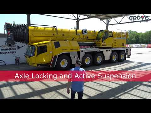 Grove GMK - Axle Locking and Active Suspension (EN)