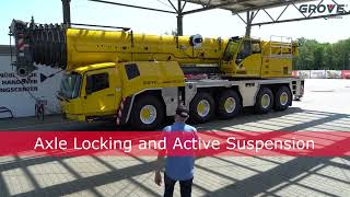 Grove GMK - Axle Locking and Active Suspension (EN)