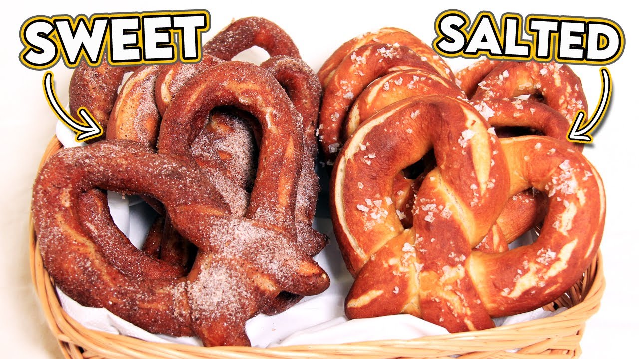 How To Make The Best Homemade Soft Pretzels (Two Ways, No Lye!) YouTube