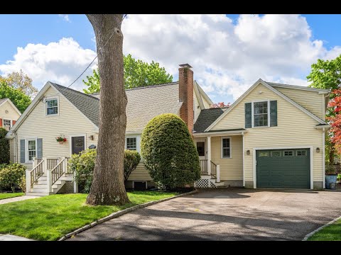 110 Falmouth Road, Newton, MA home video tour