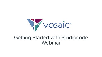 Getting Started with Vosaic Studiocode - Webinar 03/01/17