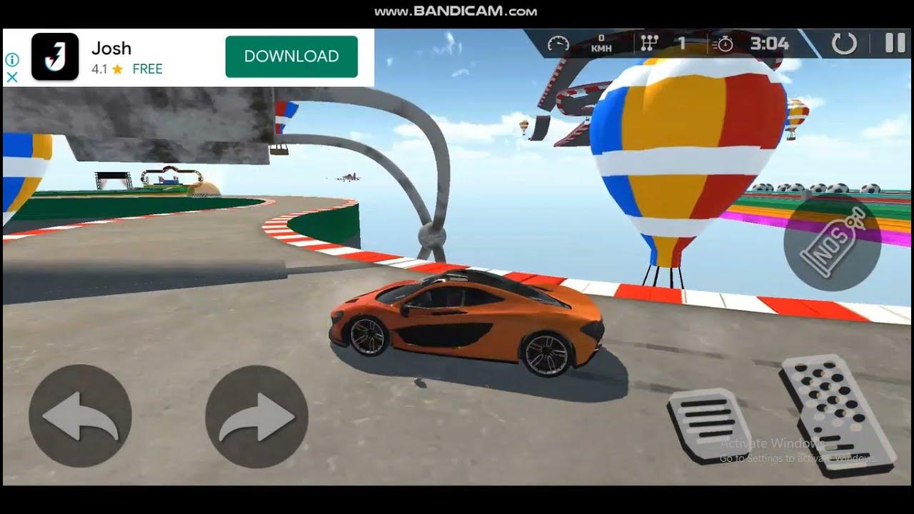 CAR STUNT GAMESTUNT CAR JUMPING NEW GAMES 2021 YouTube