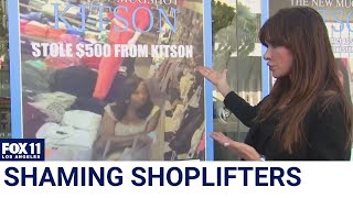 California store shames shoplifter with 'mugshots' wallofshame display