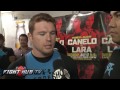 Canelo Alvarez "si sale el nocaut bueno pero estoy listo para todo"
