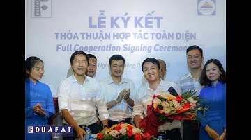 DUA FAT x MINDIPILE Lễ Ký Kết Thỏa Thuận Hợp Tác Toàn Diện Với MINDIPILE FINAL