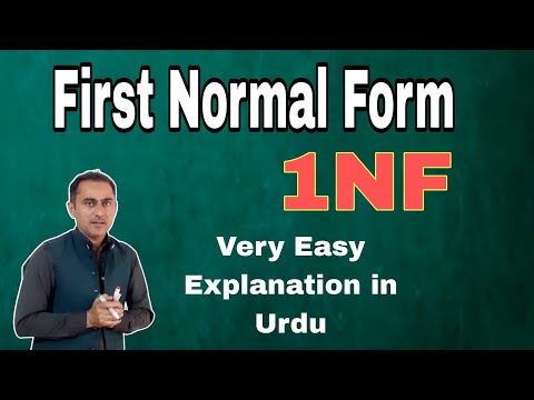 First Normal Form
