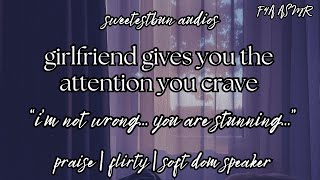 ♡ soft dom girlfriend gives you the attention you crave ♡  (F4A) | ASMR | Girlfriend Audio screenshot 4