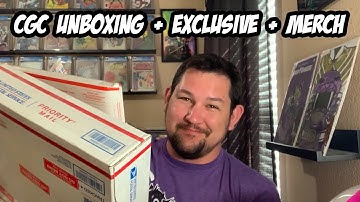 CGC 9.8 Unboxing | Exclusive Comic Book | Merch
