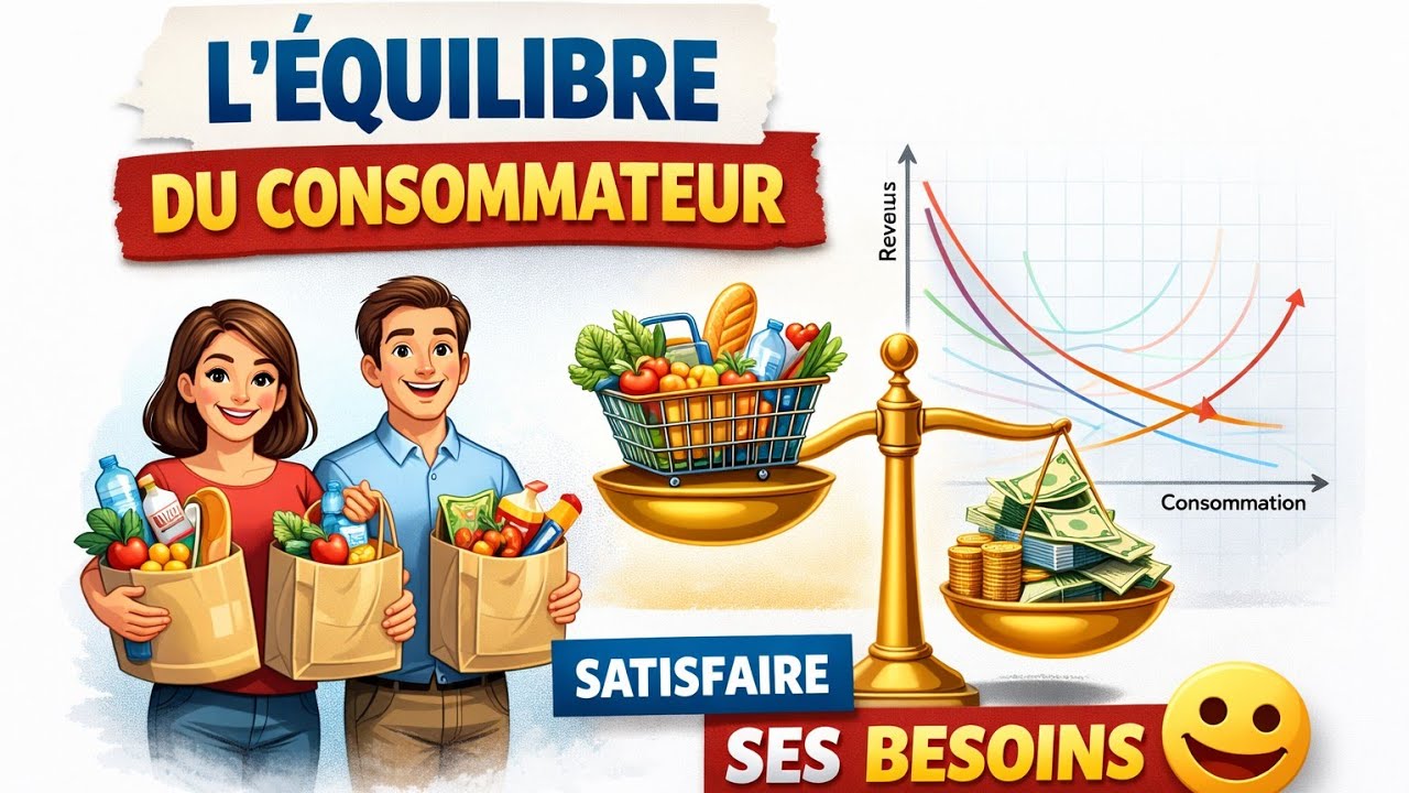 Comportement et équilibre  du consommateur exercice corrigé