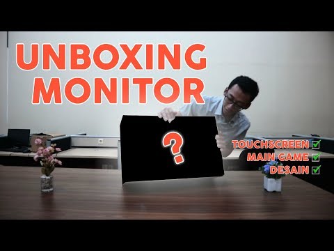 Unboxing Monitor Dell 24 Touch P2418HT