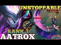 AATROX TOPLANE CARRY MVP PLAY! SMOOTH NONSTOP COMBO - TOP 3 GLOBAL AATROX BY 9PASHA - WILD RIFT
