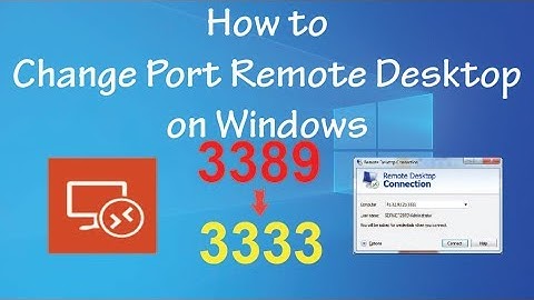 How to change port remote desktop on Windows Server 2019 | 2016 | 2012 | 7 | 8 | 10